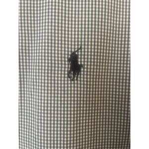 Ralph Lauren Blake Men's Gingham Navy blue Button Down Shirt Long Sleeve Large